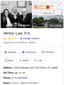 Minton Law P.A.